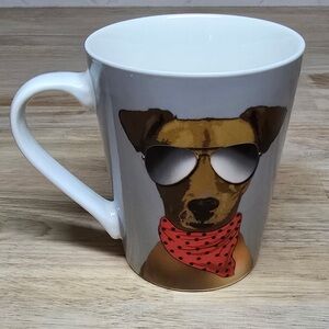 Christopher Vine The Mob Le Roy Jack Russell Terrier Dog Sunglasses Coffee Mug